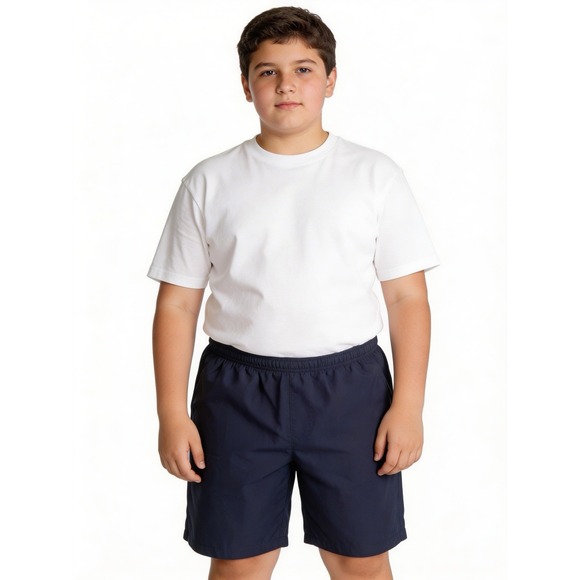 Boast Other - Boast Boys Large Navy Shorts Braided Drawstring Club Gym Beach Athletic 0220
